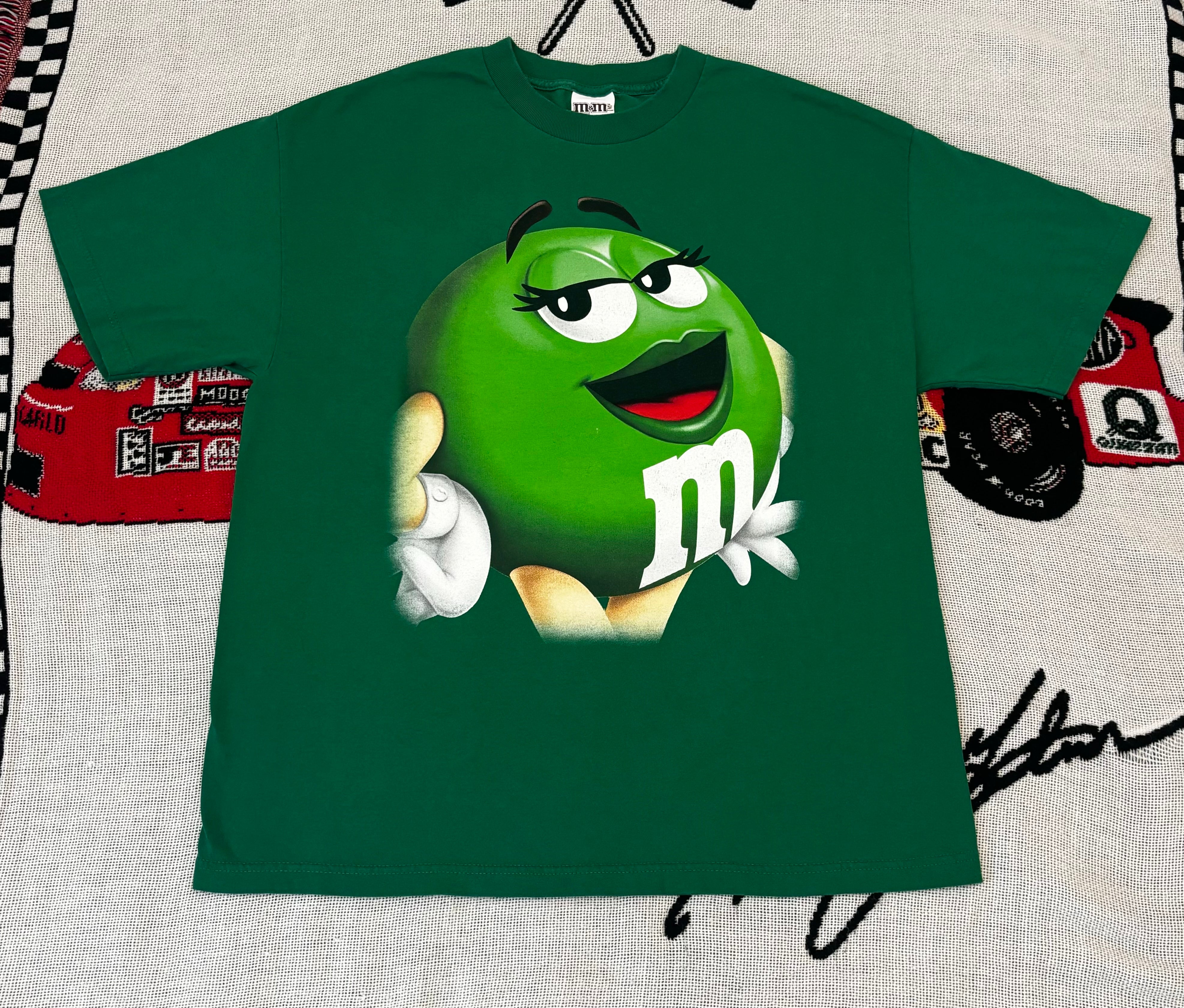 Vintage “Green M&M” T-Shirt – shoparea95