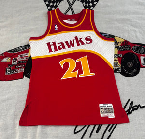 Retro “Dominique Wilkins - Atlanta Hawks” NBA Jersey