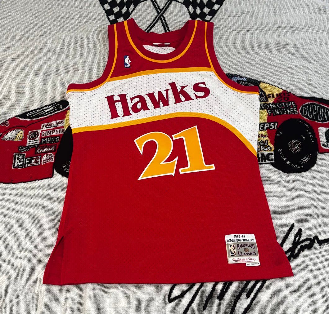 Retro “Dominique Wilkins - Atlanta Hawks” NBA Jersey