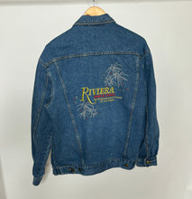 Load image into Gallery viewer, Vintage “Riviera Las Vegas Hotel &amp; Casino” Denim Jacket