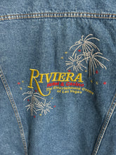 Load image into Gallery viewer, Vintage “Riviera Las Vegas Hotel &amp; Casino” Denim Jacket