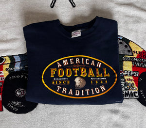 Vintage “Football - American Tradition” Sweatshirt