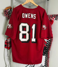 Load image into Gallery viewer, Vintage “Terrell Owens - San Francisco 49ers” Football Jersey