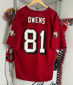 Vintage “Terrell Owens - San Francisco 49ers” Football Jersey