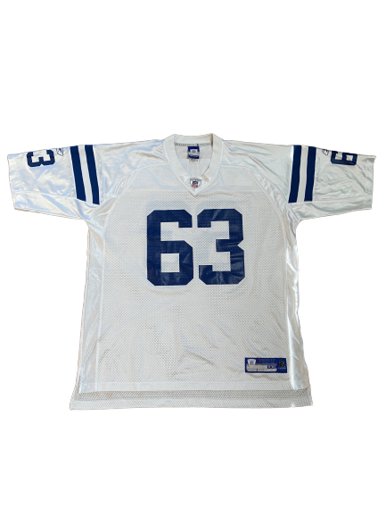 Vintage Indianapolis Colts - Jeff Saturday Football Jersey