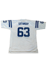 Load image into Gallery viewer, Vintage &quot;Indianapolis Colts - Jeff Saturday&quot; Football Jersey