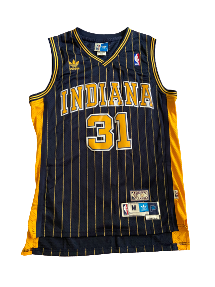 Indiana Pacers gold jersey