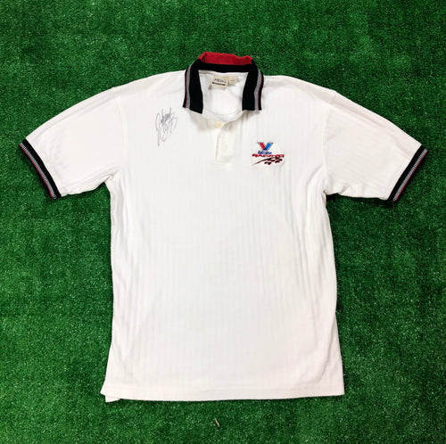 Vintage “Valvoline Racing Autographed” Polo