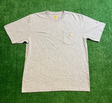 Load image into Gallery viewer, Grey “Carhartt” Pocket T-Shirt