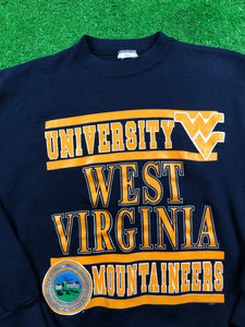 Vintage “West Virginia Mountaineers” Crewneck Sweatshirt