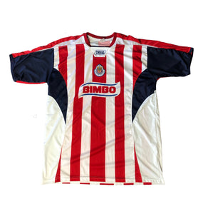 Club Deportivo Guadalajara Mexico Soccer Jersey Bimbo Chivas 