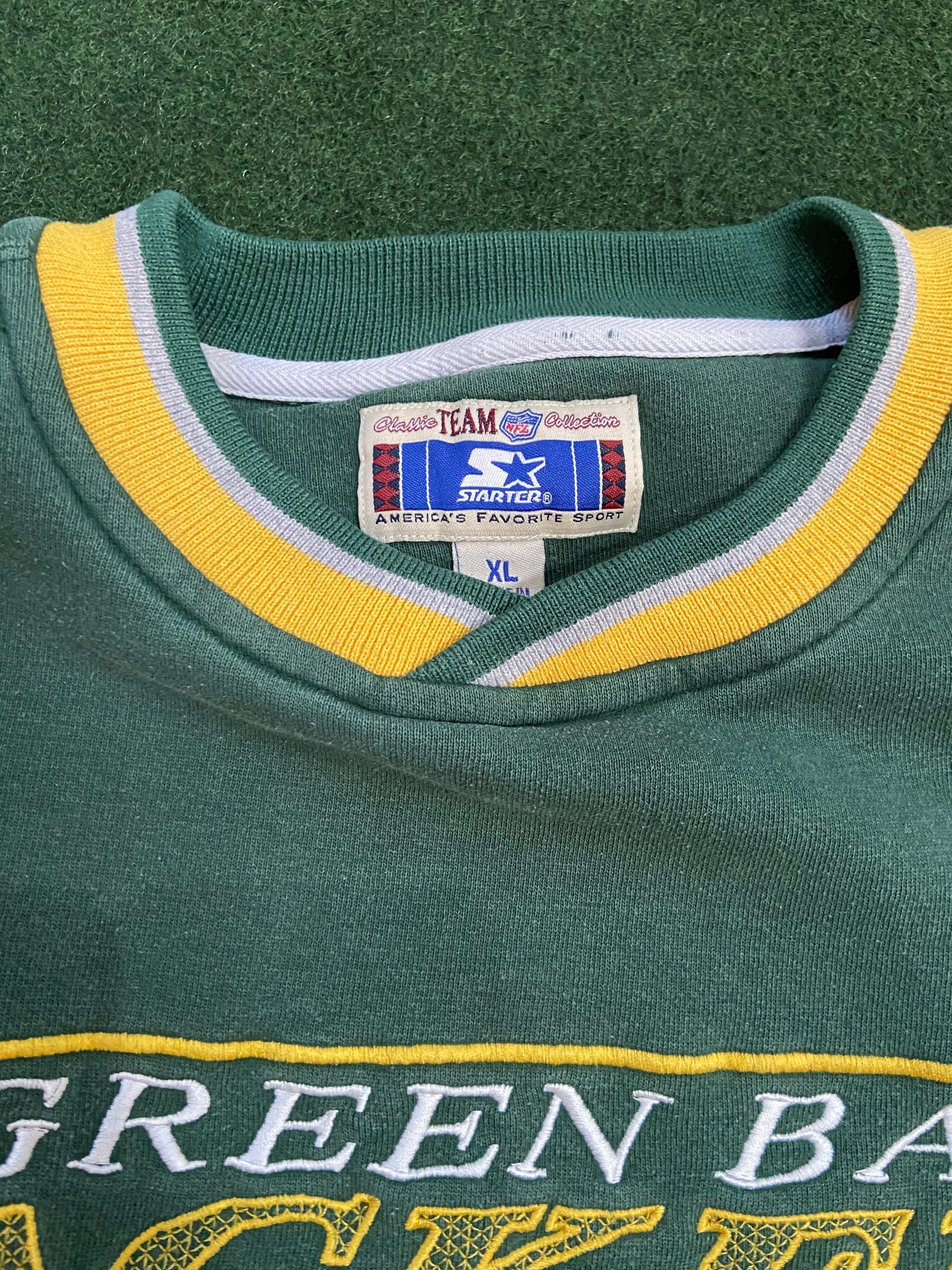 Vintage “Green Bay Packers” Starter Jacket – shoparea95