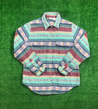 Load image into Gallery viewer, Vintage “Stripped &amp; Pattern” Button Down