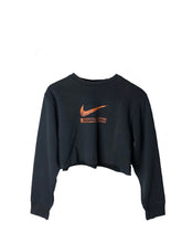 Load image into Gallery viewer, Womens Reworked “Nike” Cropped Crewneck