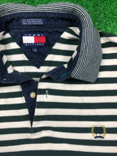 Load image into Gallery viewer, Vintage “Striped Tommy Hilfiger” Polo