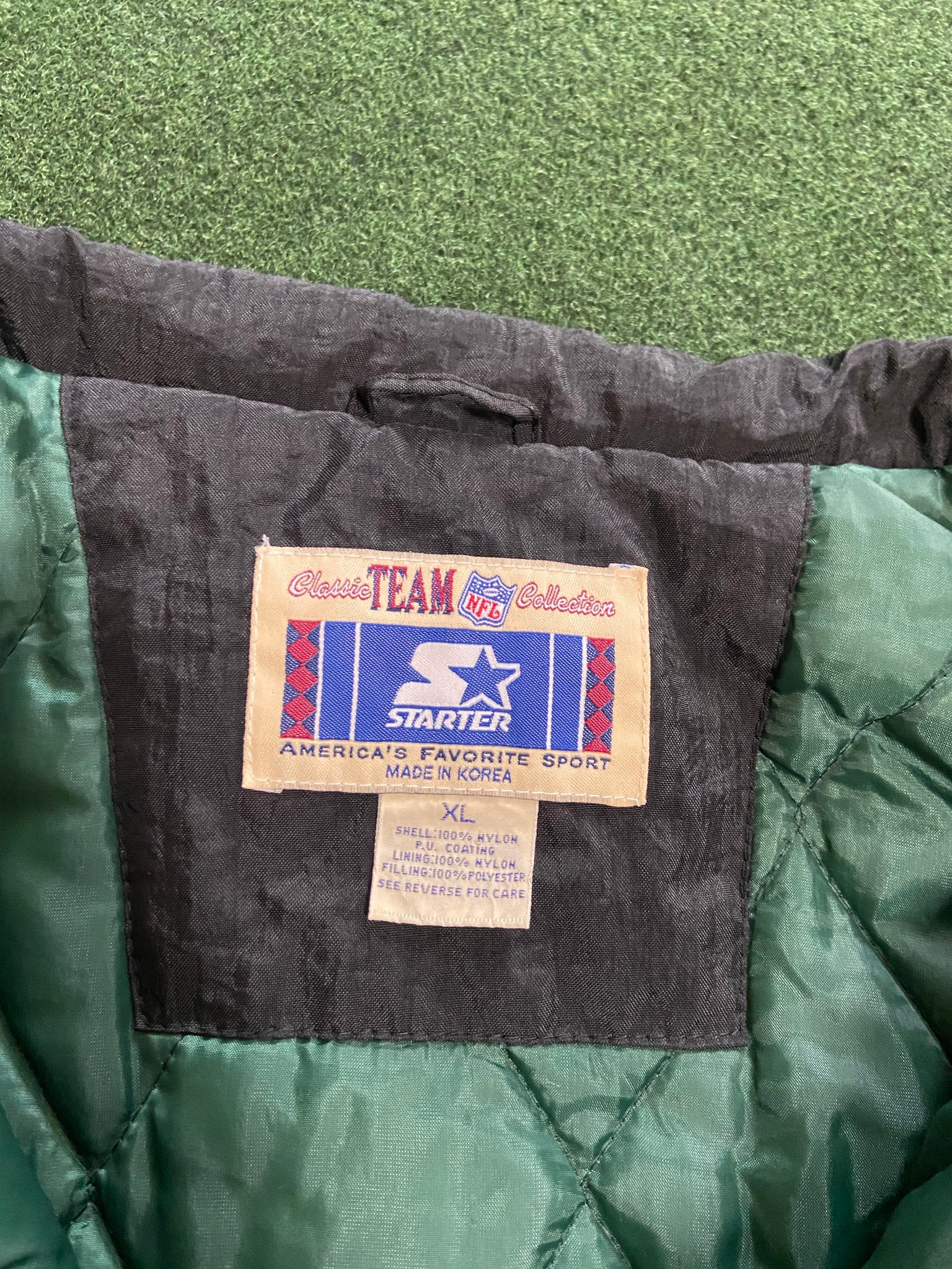 Vintage 90s Green Bay Packers Super Bowl XXXI Starter Windbreaker Jacket  Size XL