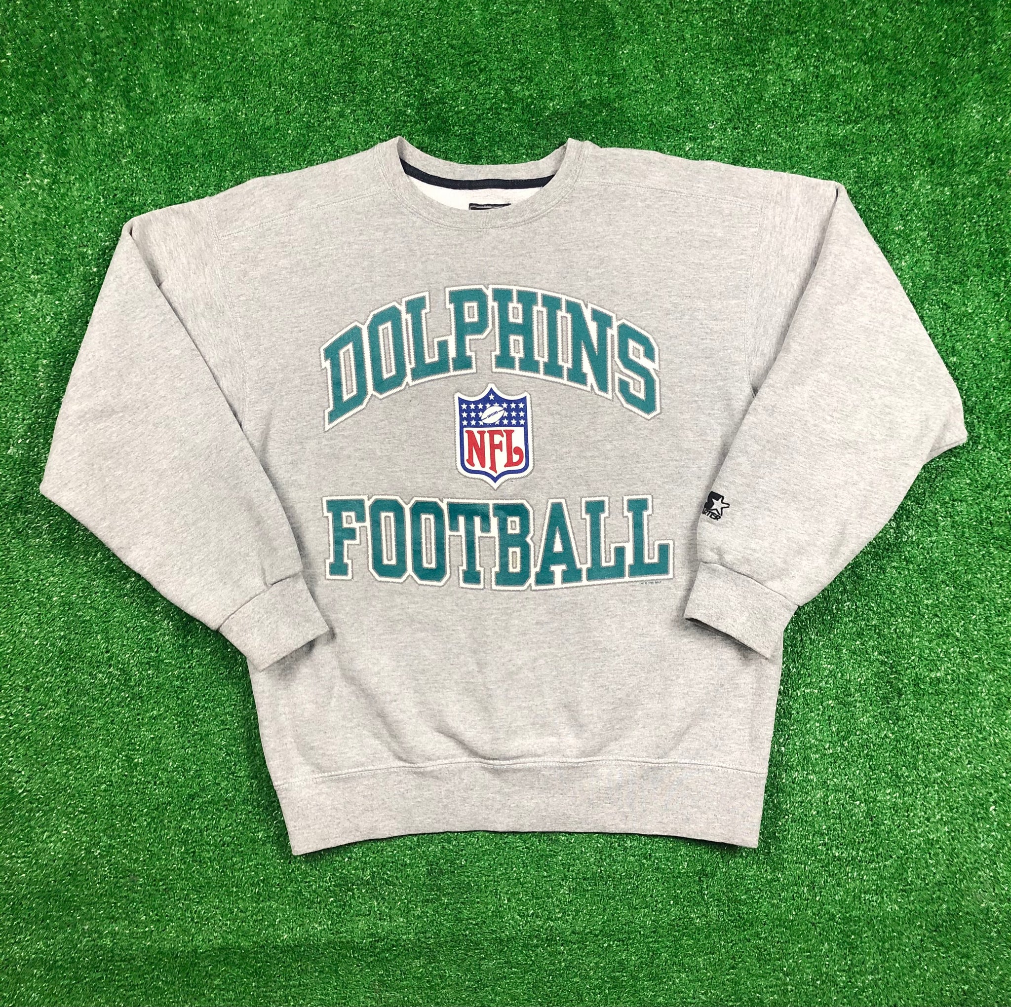 vintage miami dolphins crewneck sweatshirt