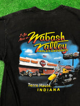 Load image into Gallery viewer, Vintage “Harley Davidson Wabash Valley” T-Shirt