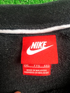 “Nike Striped” Crewneck Sweatshirt