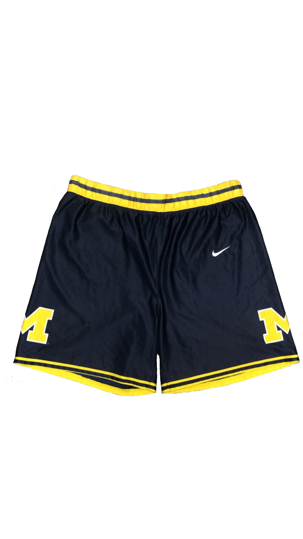 Michigan basketball top shorts authentic