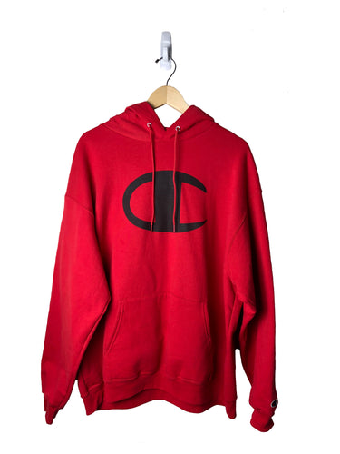 Vintage “Champion” Big Logo Hoodie