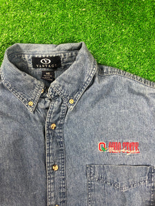 Vintage “Ohio State Buckeyes” Denim Button Down