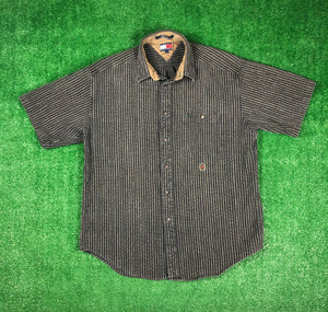 Vintage “Tommy Hilfiger” Striped Button-down