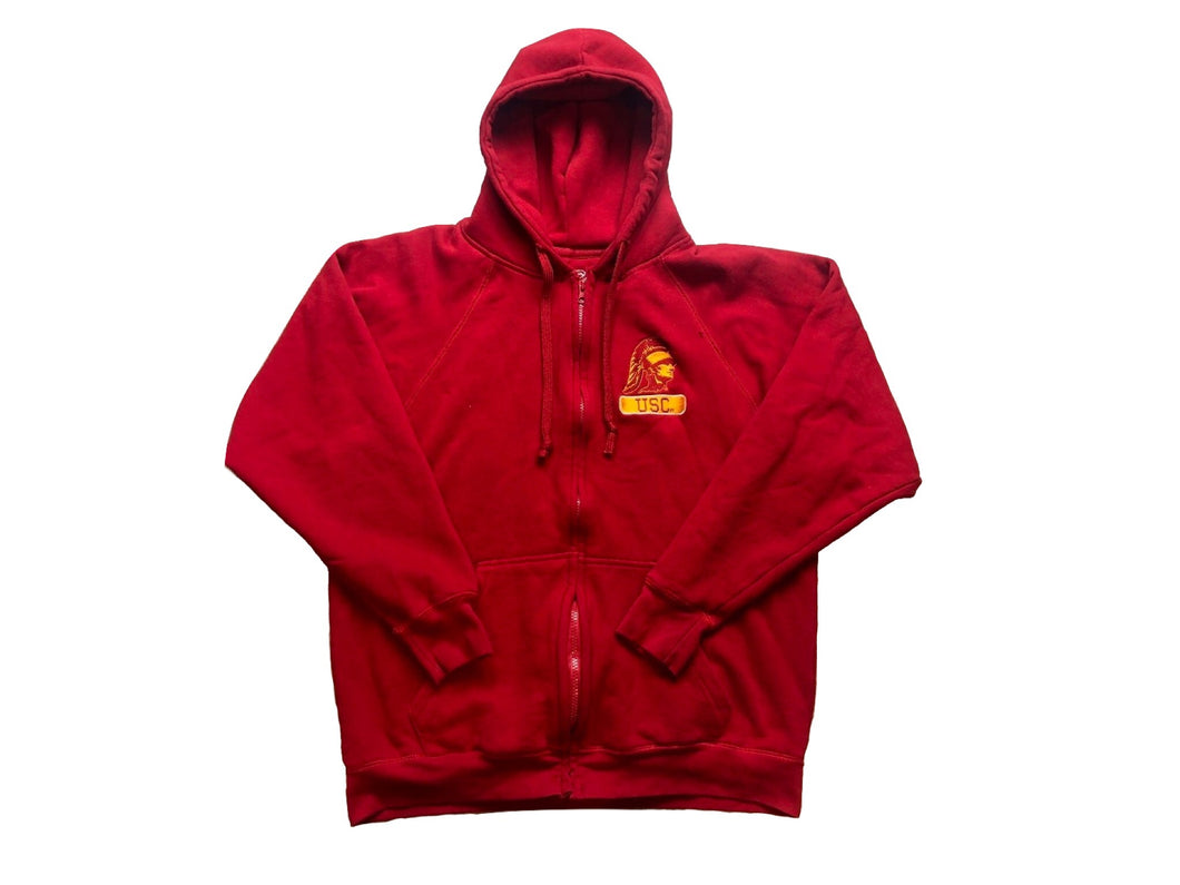 Vintage “USC” Zip Hoodie