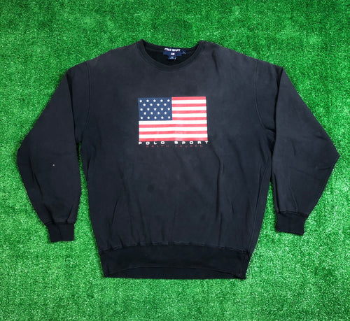 Vintage “Polo Ralph Lauren Sport USA” Crewneck