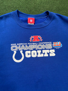 Vintage “Indianapolis Colts - 2006 AFC Champions” Sweatshirt