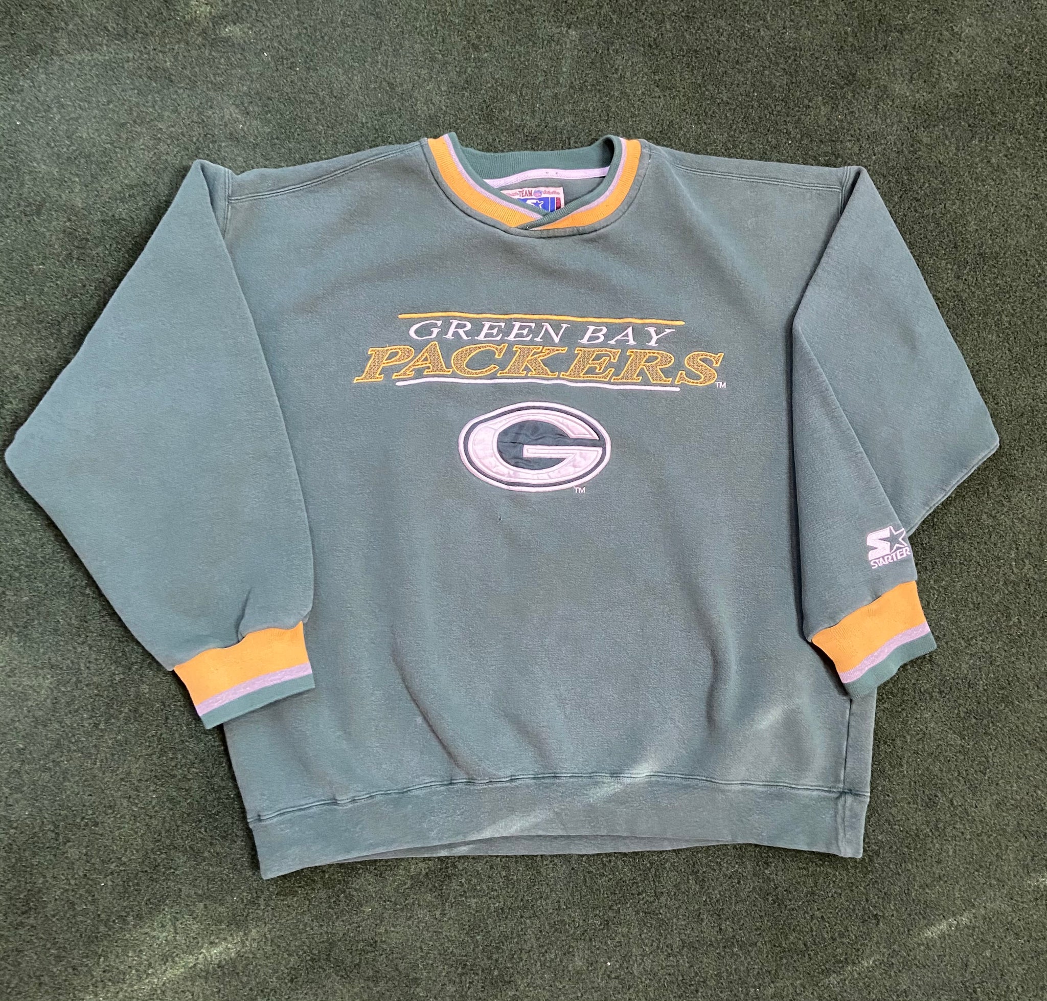 Vintage “Green Bay Packers” Starter Jacket – shoparea95