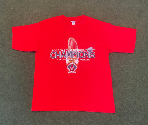 Vintage “Anaheim Angels - 2002 World Series Championship” T-Shirt