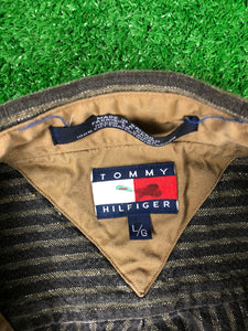 Vintage “Tommy Hilfiger” Striped Button-down