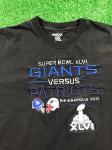 “Super Bowl XLVI” Embroidered T-Shirt